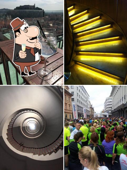 Caffe Nebotičnik serve alcolici