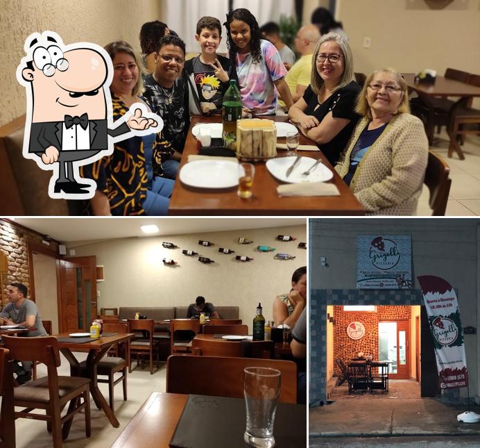O interior do GRIGOLLI RISTORANTE