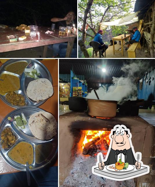 The photo of food and interior at Nainipatal Dhaba-NH9 {Famously Known As Kaku Ka Dhaba}