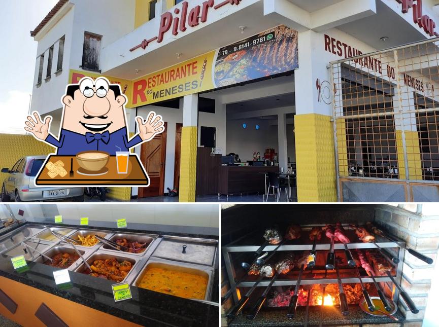 Entre diferentes coisas, comida e interior podem ser encontrados a Restaurante e Churrascaria Itabaiana