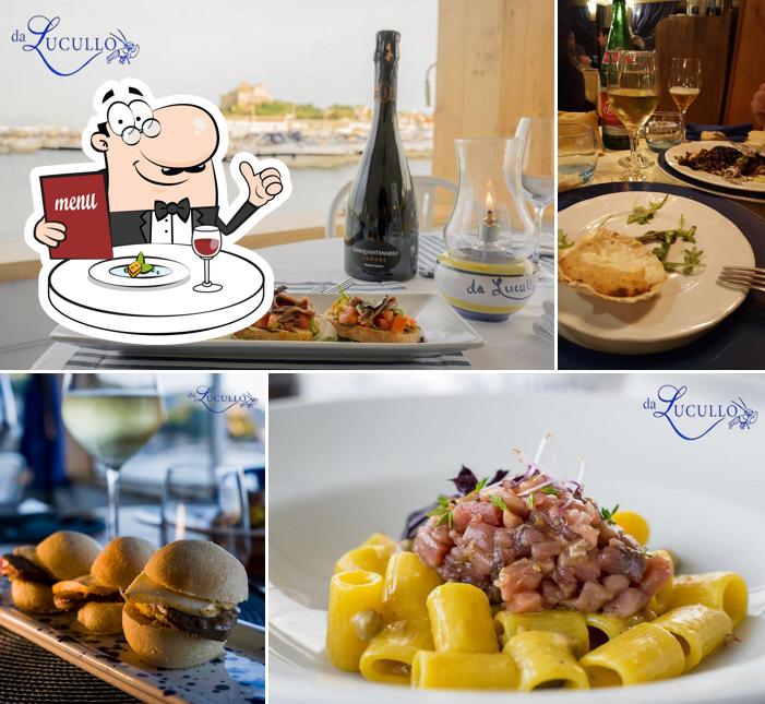 Cibo al Ristorante Da Lucullo