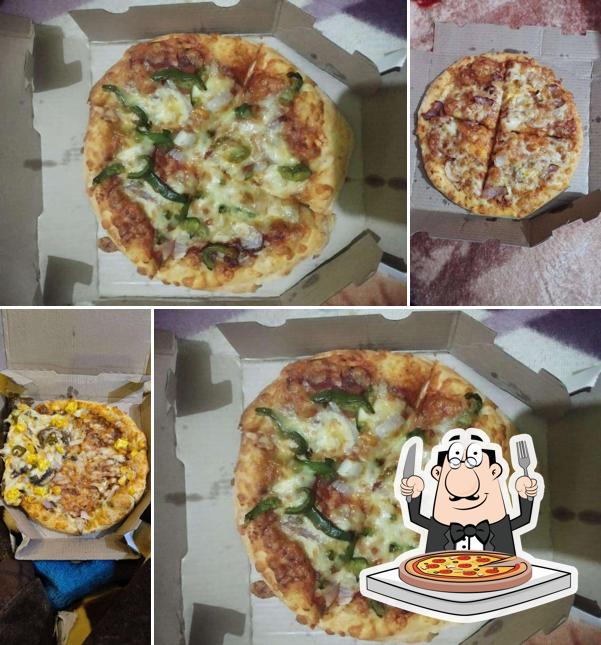 At Rominus Pizza and Burger, you can taste pizza