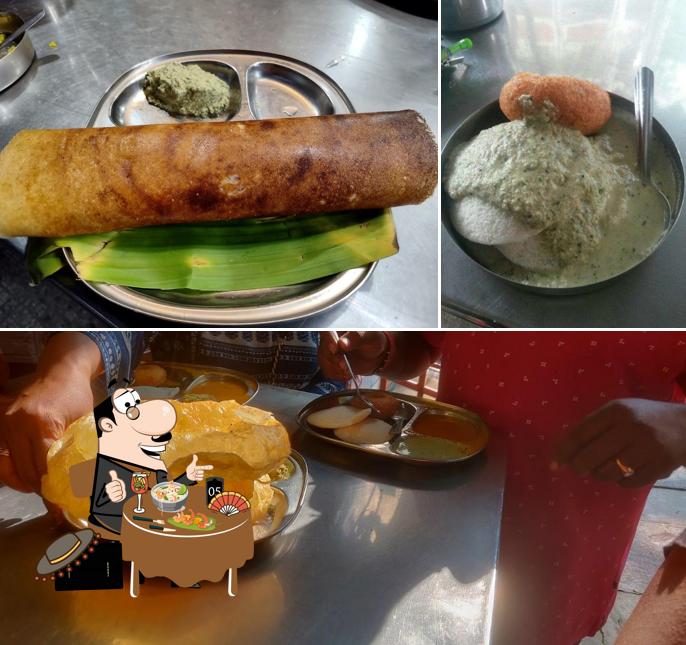 Food at Surya Refreshments