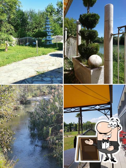 Goditi la vista dagli esterni di Aareblick