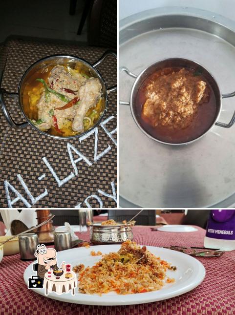 Food at Al-Lazeez A Family Restaurant