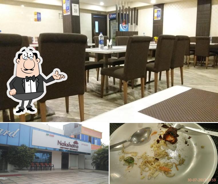 Anjappar Chettinad Restaurant is distinguished by interior and food