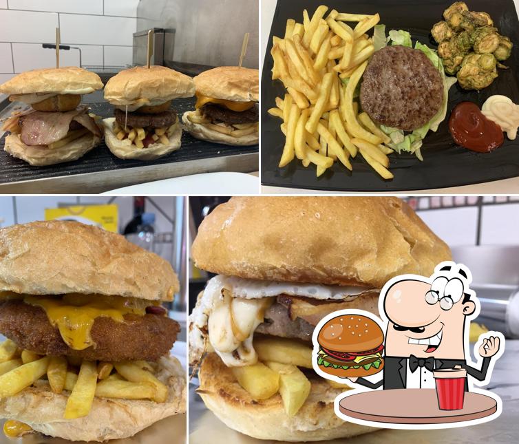 Prenditi un hamburger a Anselmi's burger