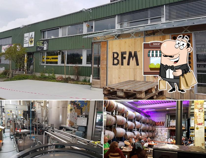 Gli esterni di Brasserie BFM