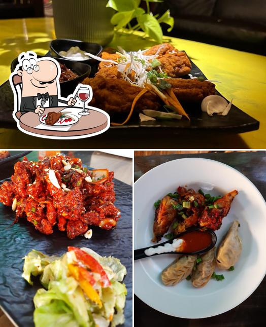 Order meat dishes at Café Beach Candy