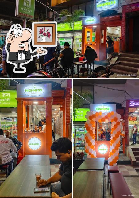 Check out how HIGHNESS TEA CAFE - BIDHAN ROAD looks inside
