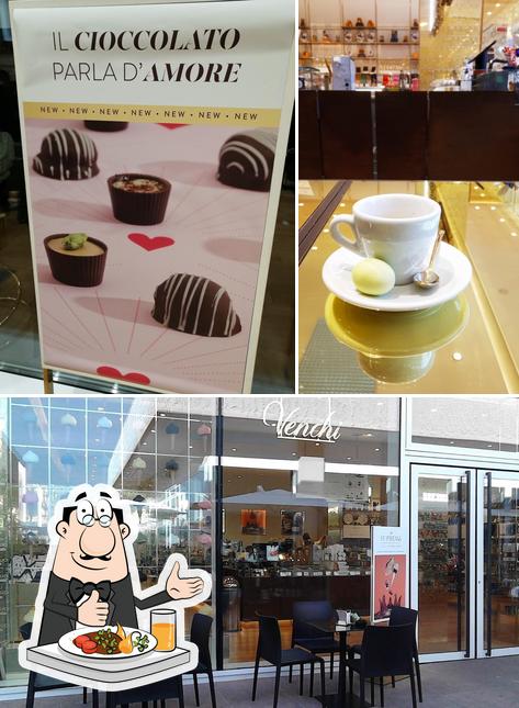 Questa è la foto che raffigura la cibo e interni di Venchi Cioccolato e Gelato, Torino Outlet Village, Settimo Torinese