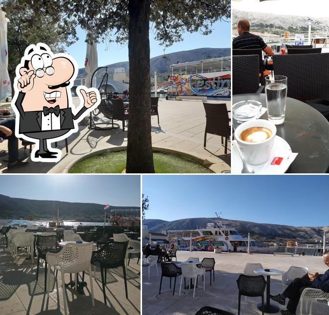 Gli interni di Caffe bar Riva