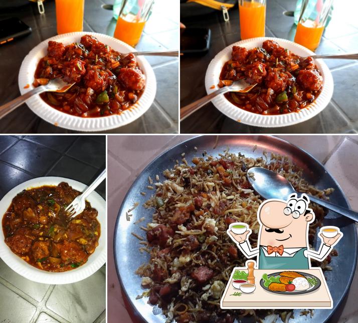 Food at Chinese Corner