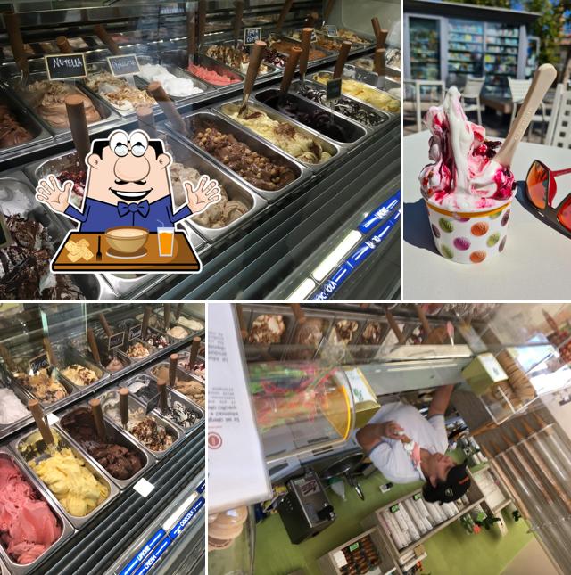 Platti al Gelateria Pinguino
