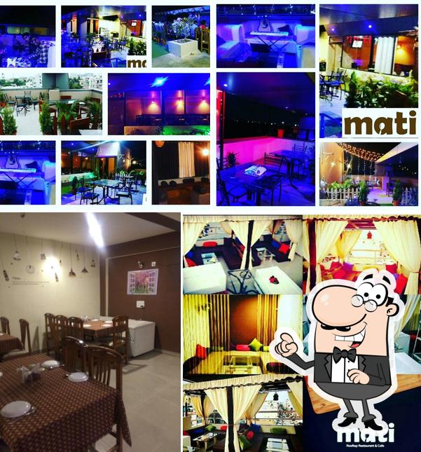 Check out how Mati rooftop restaurant And cafe looks inside