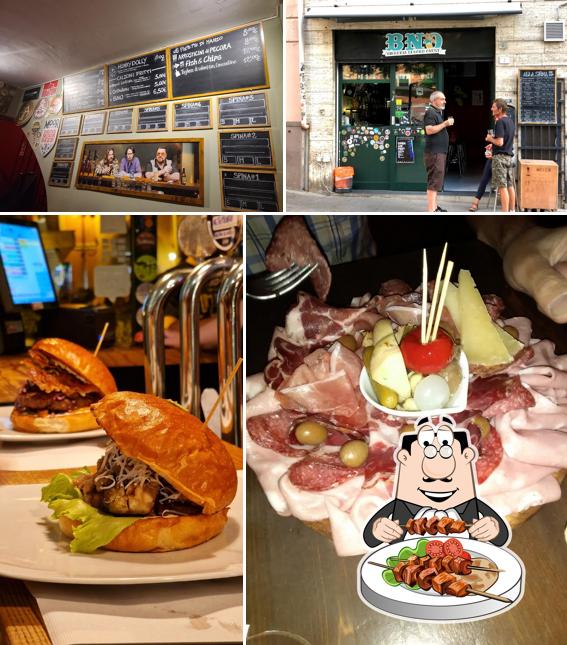 Guarda la foto che presenta la cibo e lavagna di Birreria di Nord Ovest