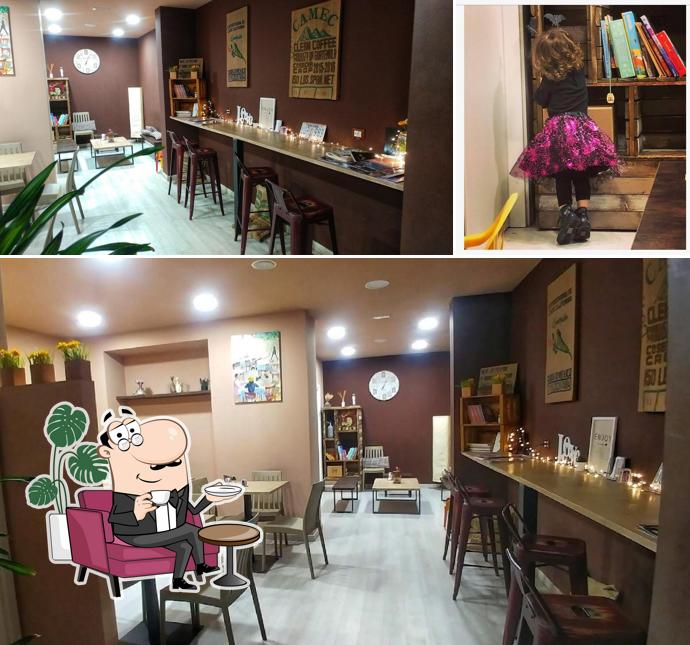 Dai un'occhiata agli interni di JOY Caffè