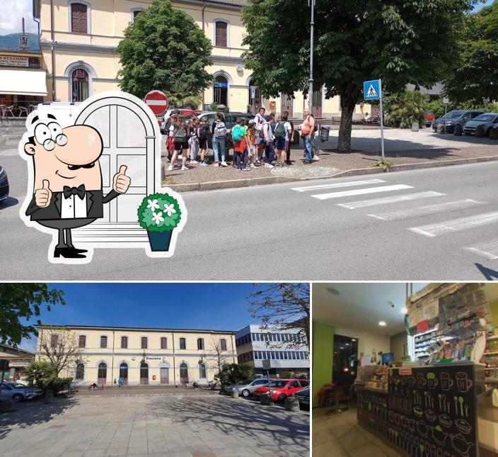 Tra le diverse cose da Bar Stazione Colico si possono trovare la esterno e interni