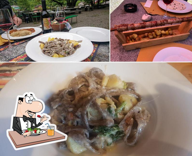 Cibo al Grotto Milesi Belloli