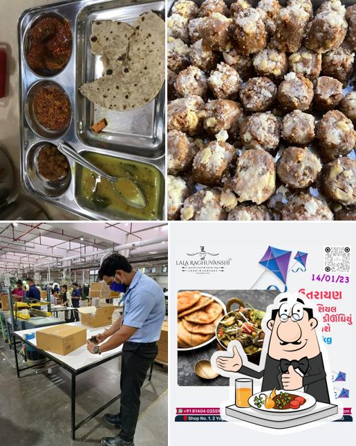 Food at shree Lala Raghuvanshi foods
