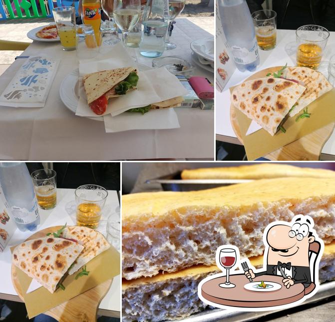 Platti al Piadineria Ro Magna Piada