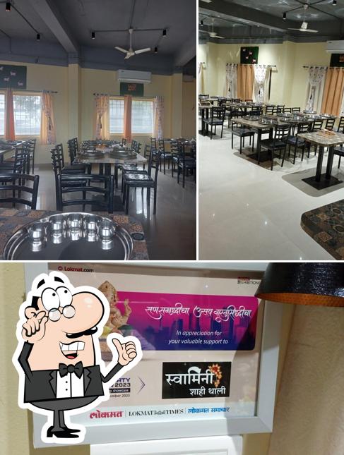 The interior of SWAMINI SHAHI THALI