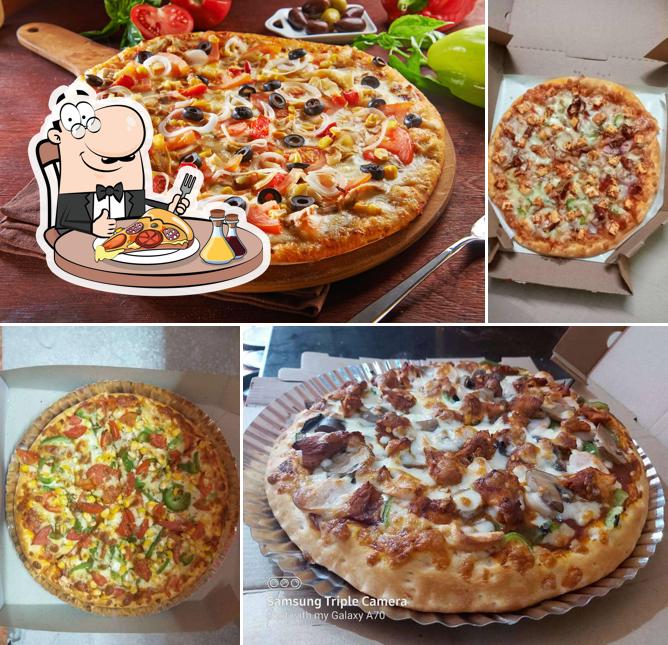 Pick pizza at pizza villa