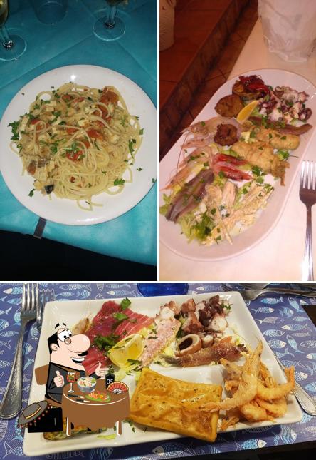 Platti al Ristorante L'Aragosta