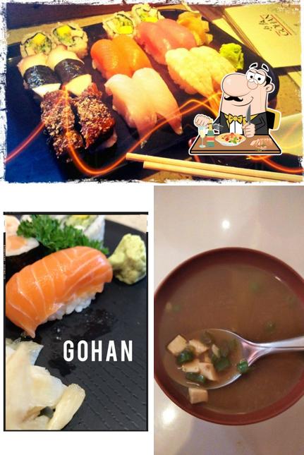 Platos en GOHAN SUSHI BAR