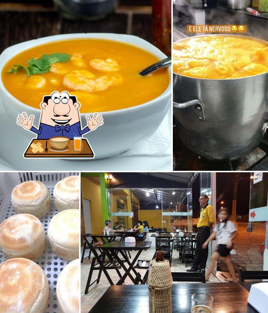 Comida em Beach Caldos
