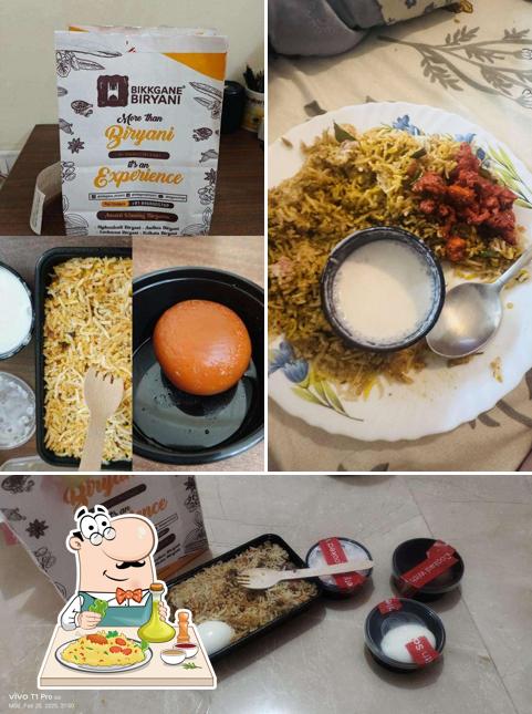 Meals at Bikkgane Biryani