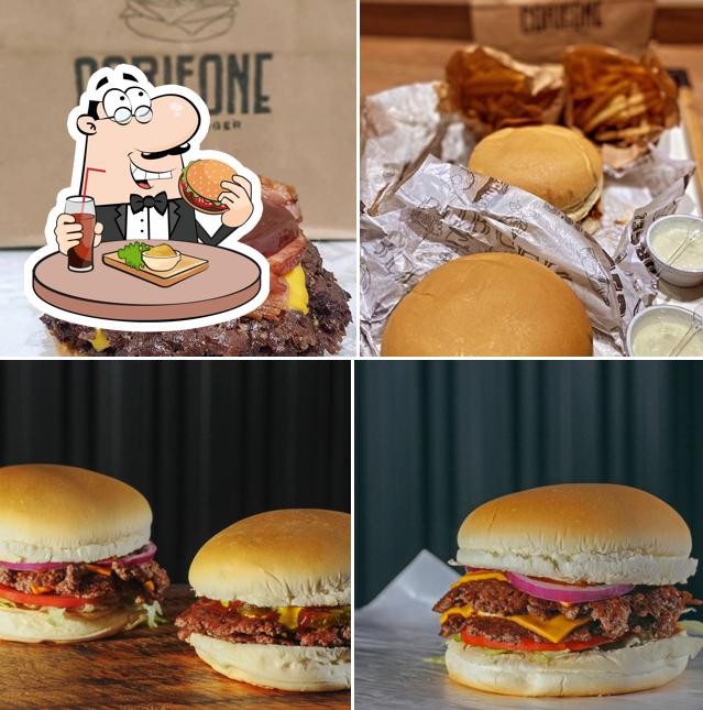 Hambúrguer em Corleone Classic Burger