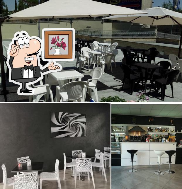 Gli interni di Gran Caffè la Galleria