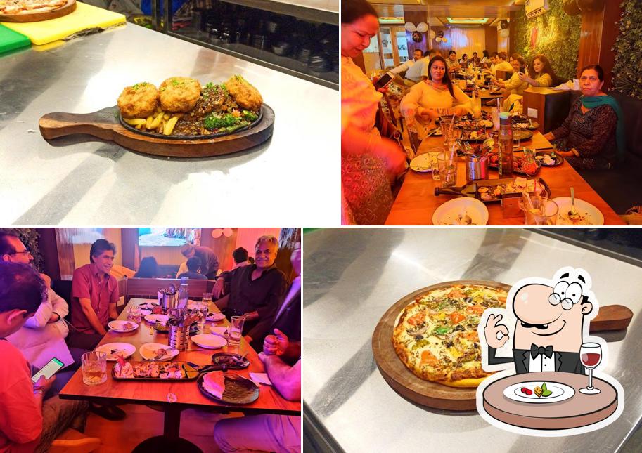 Food at Ibex Lounge Bar & Restaurant - Best Live Music Bar/Food and Drinks Bar/Hookah Bar/Best Bar in Manali