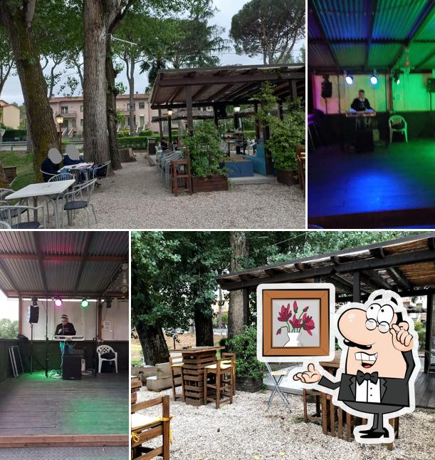 Gli interni di La Baracchina Riolo Terme