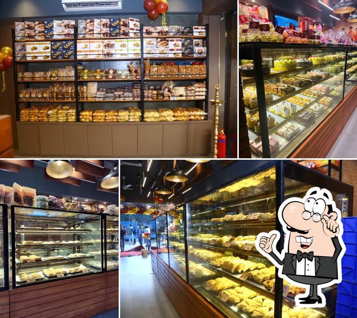 The interior of Brown Bear Bakers, Mallapur