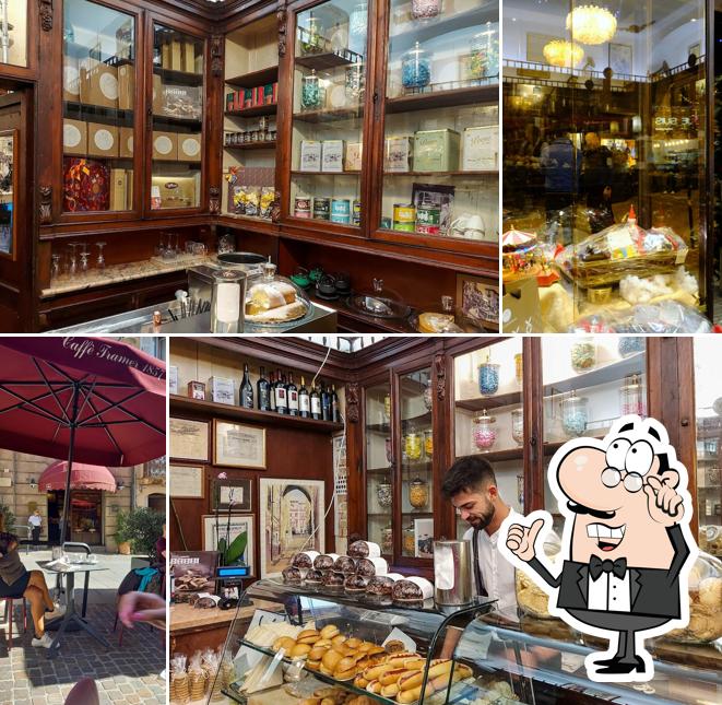 Gli interni di Caffè Pasticceria Tramer