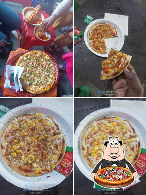 Pick pizza at Chatori Gali Vending Zone