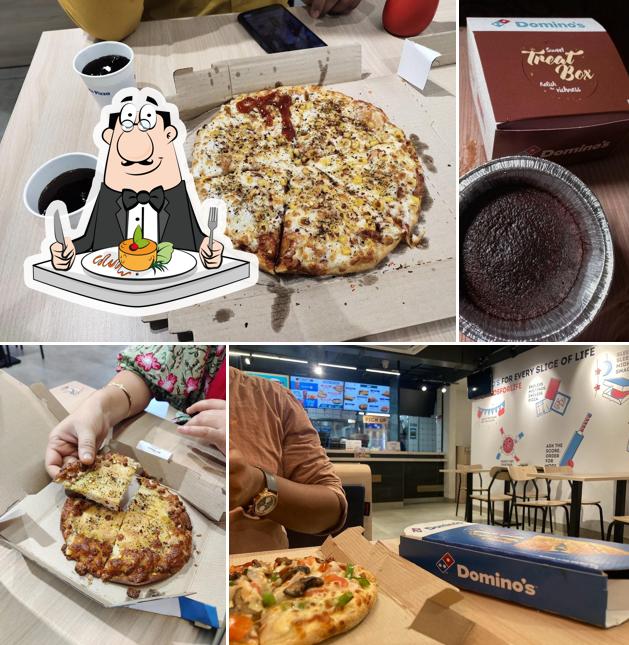 Meals at Domino's Pizza Trimurti Building, Godhra