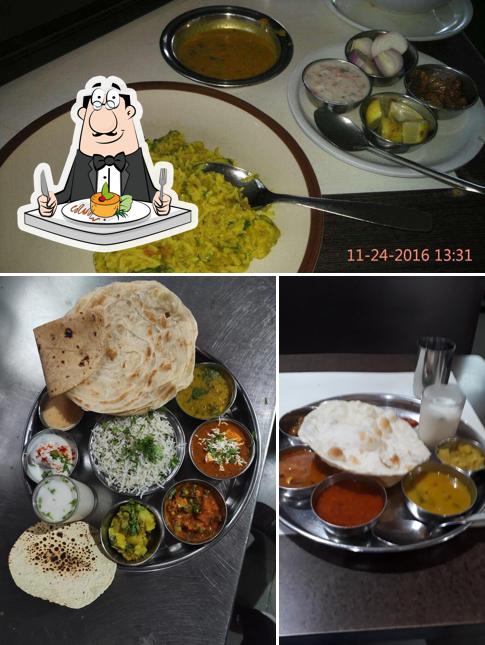 Food at Samrat Hotel