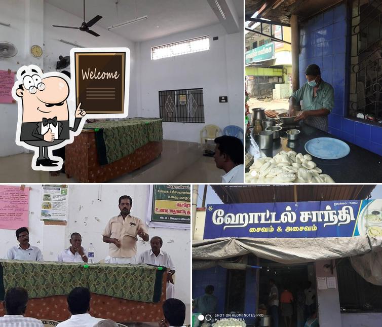 Look at this image of HOTEL SANTHI A/C Restaurant