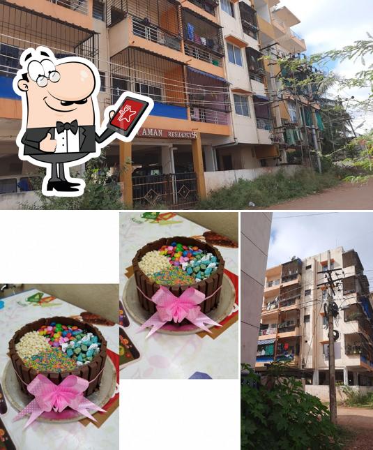 This is the image displaying exterior and cake at QUICK BITES CAKES & BAKERY