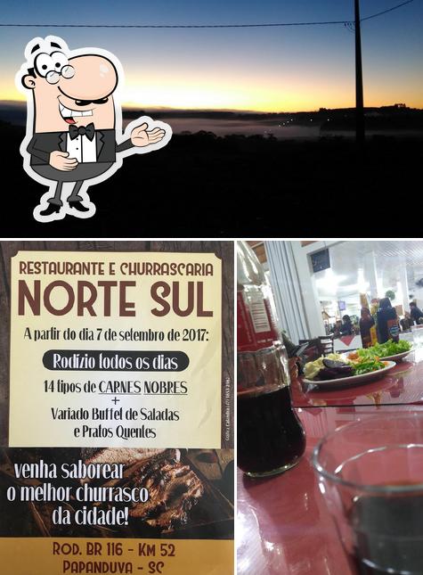 Here's a pic of Restaurante Pousada Norte Sul
