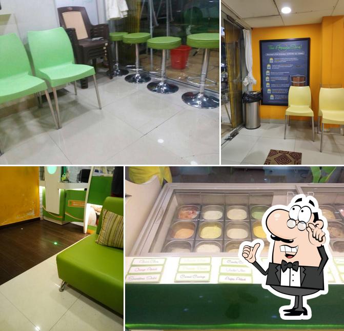 The interior of Apsara Ice Creams