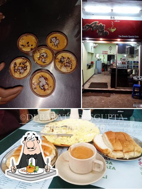 Food at Anju Cafe