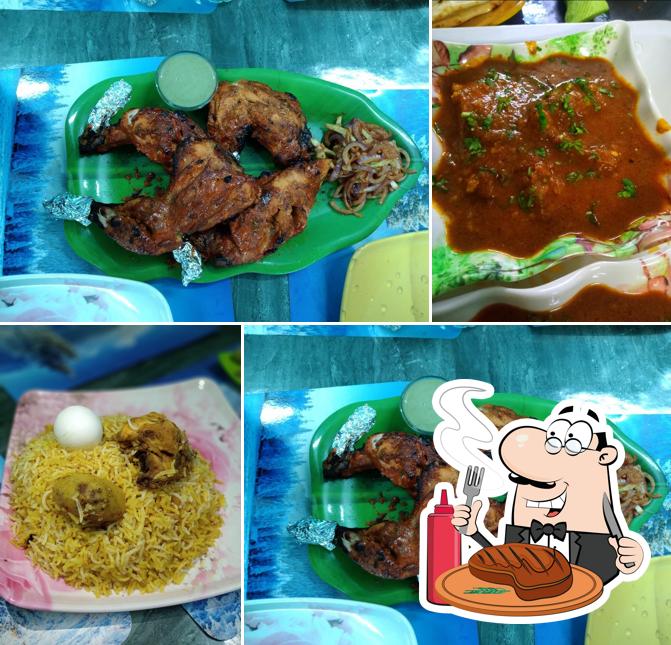Order meat dishes at Arno Food House & Family Restaurant