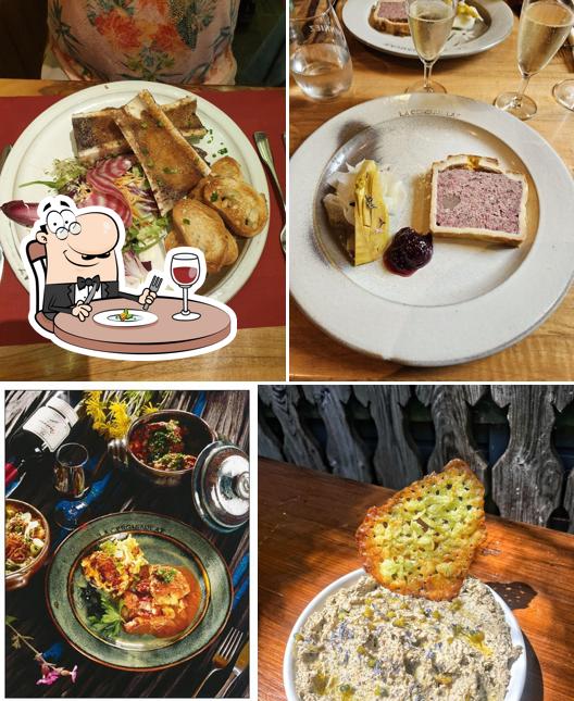 Cibo al Auberge de la Cergniaulaz