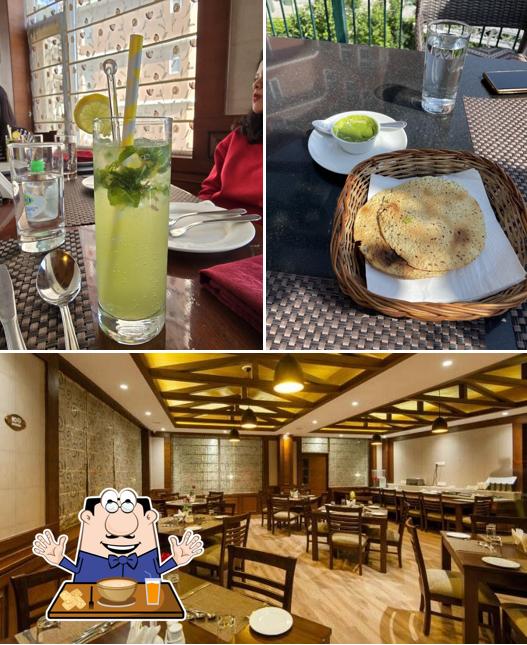 Among different things one can find food and interior at Basil Leaf