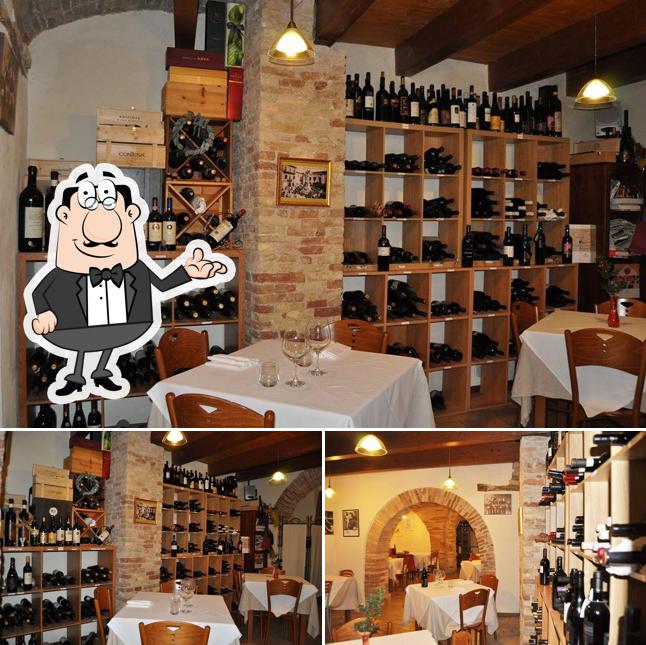 Siediti a un tavolo di OSTERIA DEL LEONE