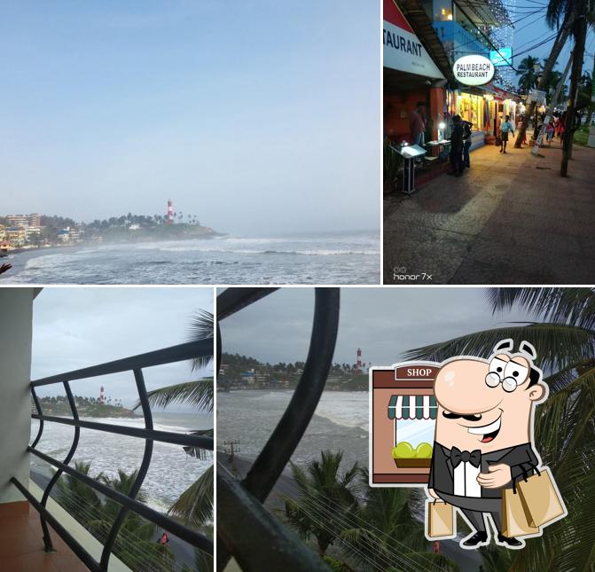 Check out how Palm Beach Restaurant looks outside